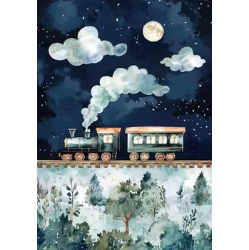 Bavlna premium NELA PANEL XL noční vláček