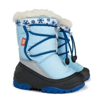Dívčí sněhule DEMAR-dětské sněhule FUZZY 4030 A modré FUZZY 4030A modré_28-29