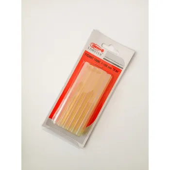 Příslušenství k lepící pistoli Lobster tavné tyčinky čiré svíticí 7x100mm 12ks