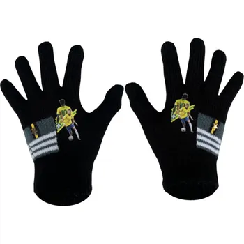 Pokrývka hlavy Numberoplus Dětské pletené rukavice Brazílie - Neymar JR.10