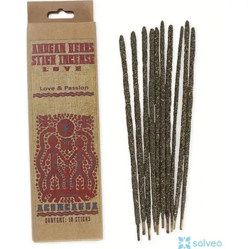 Vonná tyčinka Šamanské vonné tyčinky Láska a vášeň Prabhujis 1 x 10 ks