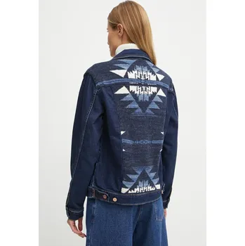 Dámská casual bunda Džínová bunda Guess W4BN71.D5GN5 námořnická modř 59X, vel. S