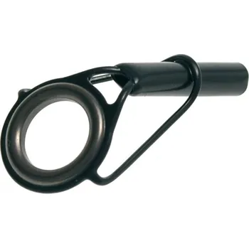 Rybářský prut JSA Očko koncové černé ALU - OXID - 3,5 / 10 mm