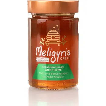 Řecký horský med "Divoký tymián", květový 270 g, MELIGYRIS