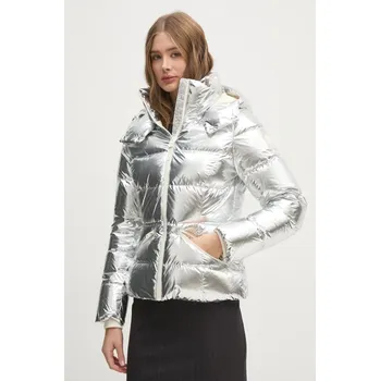 Péřová bunda MACKAGE MADALYN.M stříbrná SLV, vel. M
