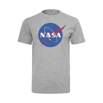 Pánské tričko Triko Mister Tee NASA - šedé, XS