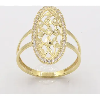 Prsten Zlatý prsten AZ3378, vel. 57, 2.4 g