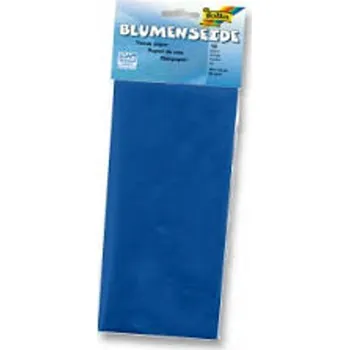 Barevný papír Papír hedvábný modrý tmavě 20g/m2