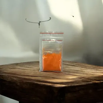 RYVALURES GLITTER FLUO ORANGE 0,4MM-10G