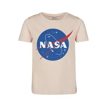 Pánské oblečení Triko dětské Mister Tee NASA Insignia - růžové, 110/116 (cs, Mister Tee)