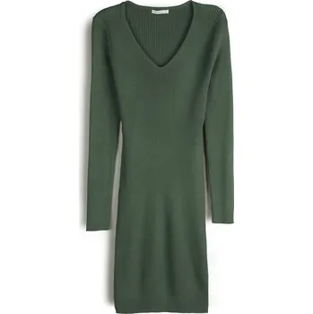 Dámské oblečení GATE Obtažené pletené šaty 36 624-1879/478