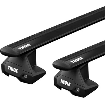 Příčník na automobil Thule Střešní nosiče Škoda Citigo | Citigo-e iV (2011 - 2021) - WingBar EVO s úchytem pod střešní lem Černé tyče