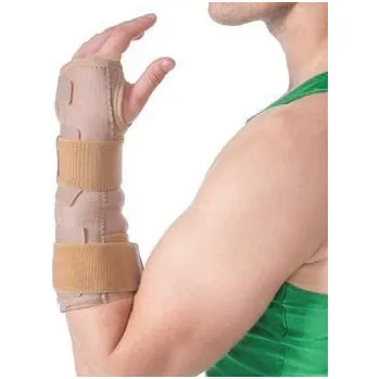 Medtextile Ortéza na zápěstí 8553 béžová S/M Varianta: béžová, *L/XL
