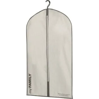 Ramínko Compactor obal na oblek a krátké šaty 60 x 100 cm – My Family, bílý