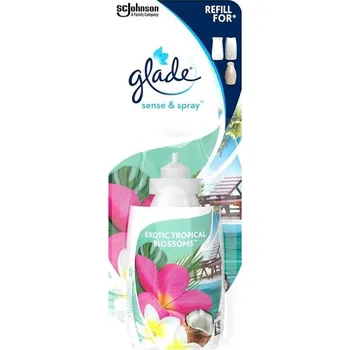 Osvěžovač vzduchu GLADE Sense&Spray Exotic Tropical Blossoms náplň 18 ml