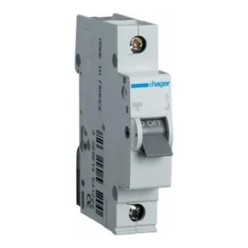 vypínač SPÍNACÍ AUTOMAT HAGER 1P 6A B 6KA