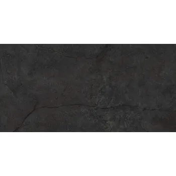 Dlažba Bergenstone Black Mat - dlaždice rektifikovaná 59,7x119,7 černá mat 168303