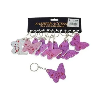 Set školních potřeb Brelok Motyl mini notes (12szt)