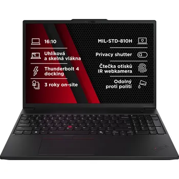 Notebook Notebook Lenovo ThinkPad P16s Gen 3 Black LTE