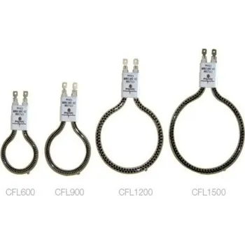 Příslušenství pro ohřívač vody Topná tělesa karbonová InterHeat, 600w, 900w, 1200, 1500w Varianta: 900W/90mm