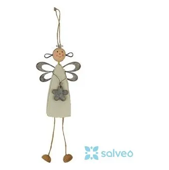 Víla zelená s květinou