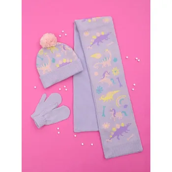 Dívčí kalhoty Sinsay - Zimní set - levandulová - 9185P-04X - 9185P-04X-L