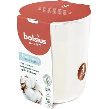 Svíčka BOLSIUS Fresh Cotton 45 h