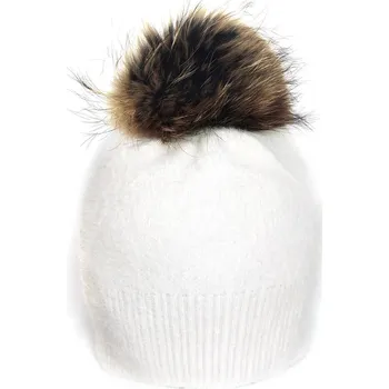 Čepice Dámská čepice z alpaky ELL ecru, VELIKOST UNI