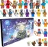 Figurka Minecraft Building Blocks adventní kalendář 24 ks, varianta 3