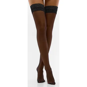 Dámské punčochy GATE Samodržky s krajkou uni 624-1705/89
