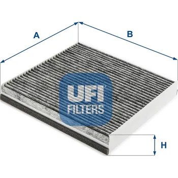 Kabinový filtr Filtr vzduchu v interiéru UFI 54.282.00