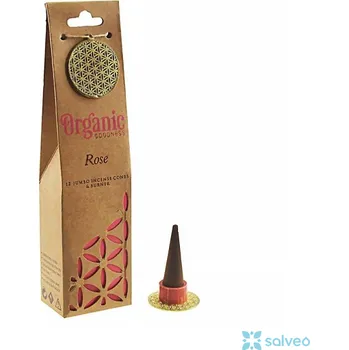 Vonná tyčinka Vonné kužílky Rose Organic 1 x 12 ks
