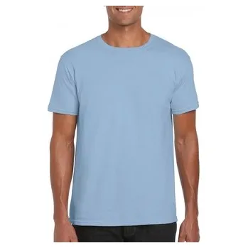 Triko Gildan Ring Spun - světle modré, 4XL