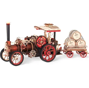 3D puzzle RoboTime Parní stroj 469 dílků