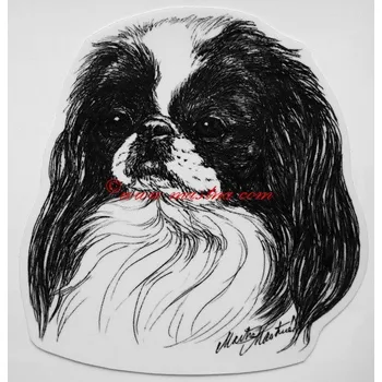 Samolepka japan chin, japončík c615 - Malá - přibližně jako pohlednice