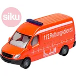 Siku Auto Ambulance sanitka oranžová kovový model 0805