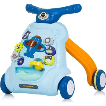 Dětské chodítko CHIPOLINO Chodítko interaktivní Plane Blue 162099