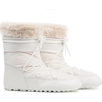 Dámská zimní obuv Ahinsa shoes Dámské barefoot sněhule Irbis Snow bílé 41