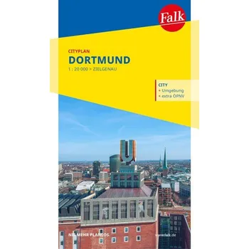 Falk Cityplan Dortmund 1:20.000