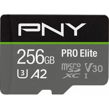 Paměťová karta PNY PRO Elite microSDXC 256GB , SD P-SDU256V32100PRO-GE