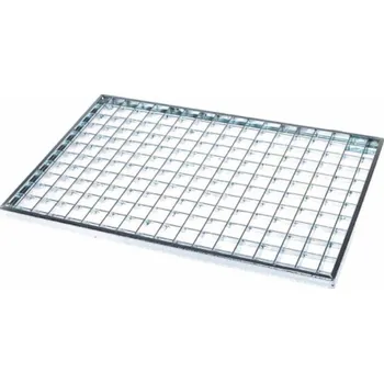 Rohožka Pozinkovaná ocelová síťovaná mřížka Aco 40x60cm na boty v.