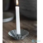 Svícen Formička kov šedá IB Laursen průměr 7 x 2 cm