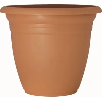Sazenice Plastový hrnec DOMOLETTI TE000050-100, O50 cm, tmavě hnědý