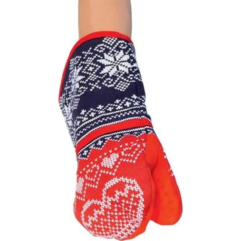 Chňapka Cook Bombastic kuchyňská chňapka červeno-modrá s vánočním motivem