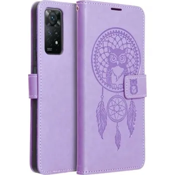Pouzdro na mobilní telefon Flipové pouzdro MEZZO Book case pro Apple iPhone 11, dreamcatcher purple