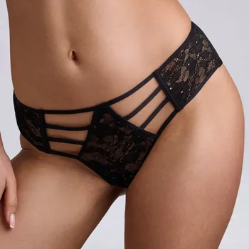 Kalhotky Marlies Dekkers - The art of love kalhotky klasické brazil black lace and sand S 36993