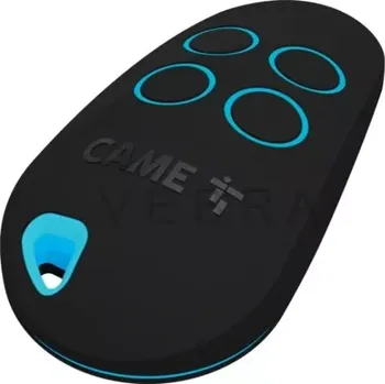 Dálkový ovladač vrat CAME - 434 MHz plovoucí kód - 4-kanálový dálkový ovladač (Dálkový ovladač CAME 4-kanálový)