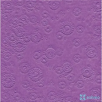 Papírový ubrousek Ubrousky Uni lilac 33 x 33 cm 20 ks