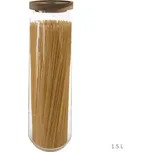 Orion Dóza na potraviny, skleněná, s akátovým víkem BOROSIL, 1,5L