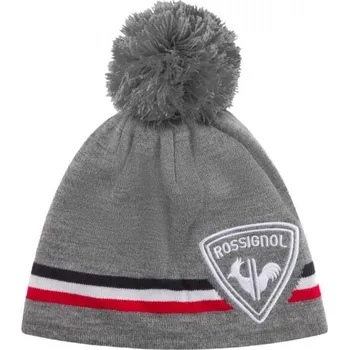 Oblečení a móda čepice Rossignol Rooster Pompon, heather grey 113867